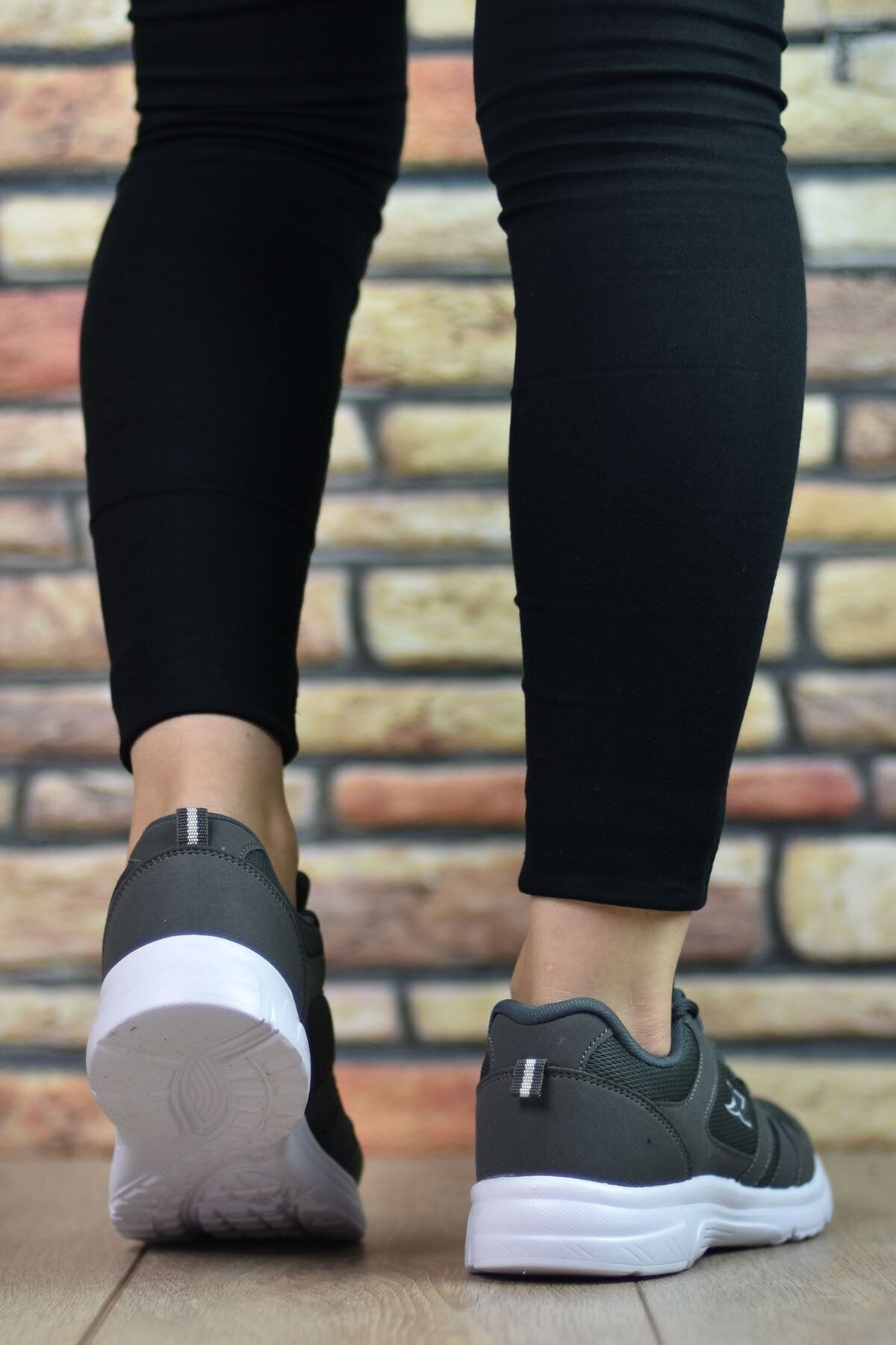 Füme Beyaz Unisex Sneaker 12020