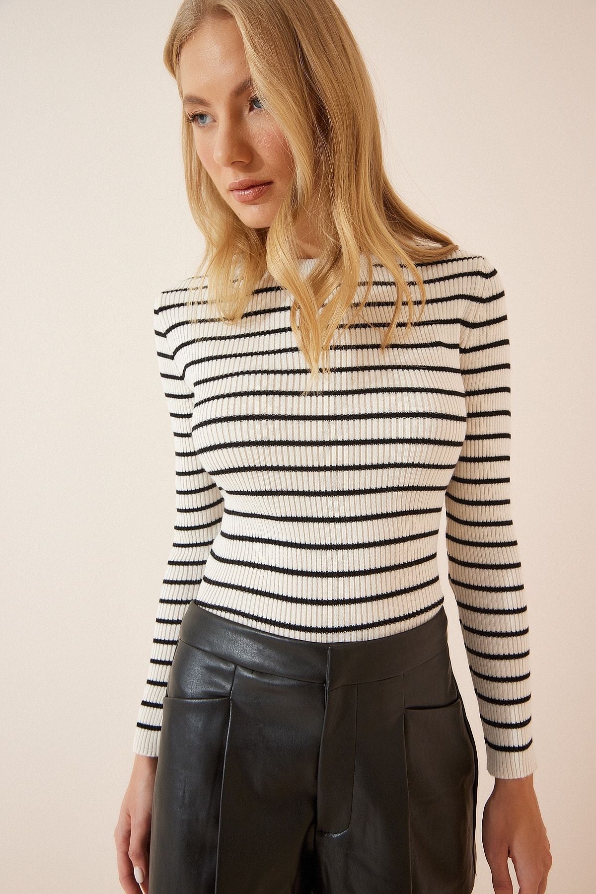 WOMEN'S BONE RECEIVED VIP Lycra Knitwear sweater BP00134