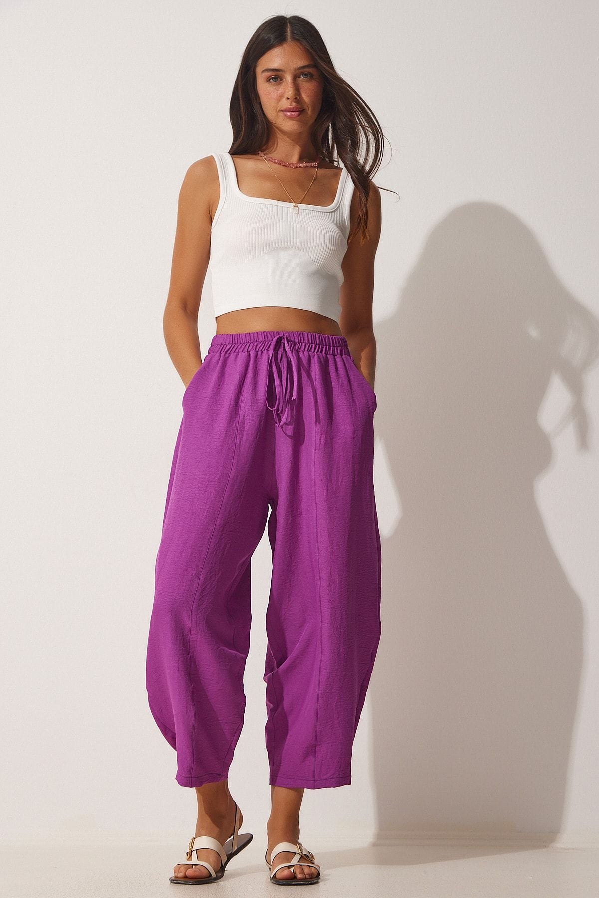 Woman Predic Pocket Ayrrin Shalwar Pants OH00046