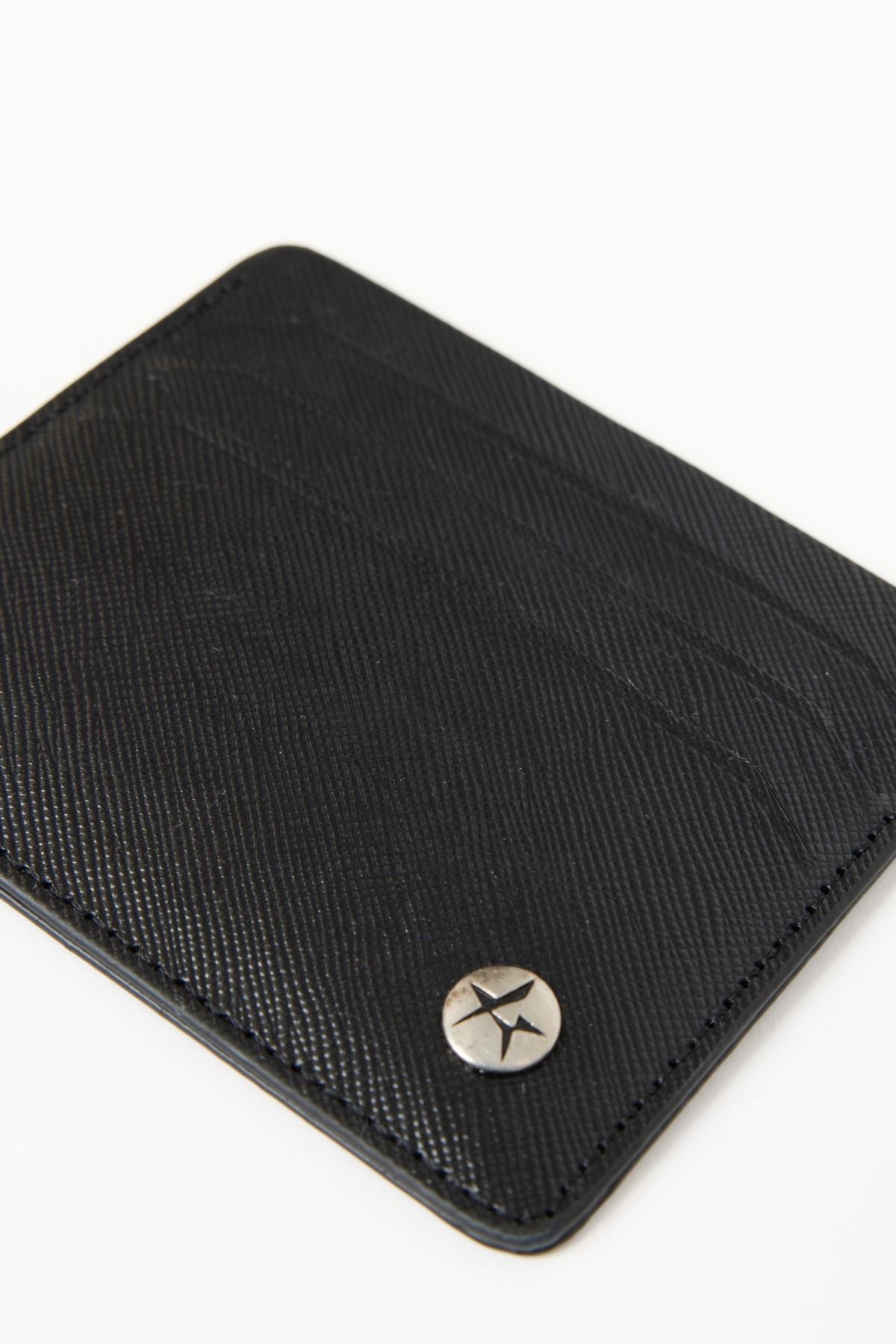 Men's black 100 %leather wallet