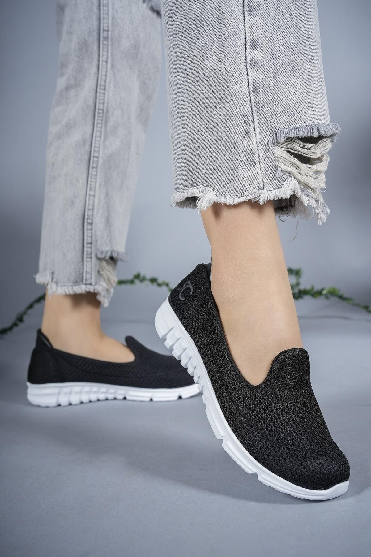 Women Sneaker 0012801 Black White