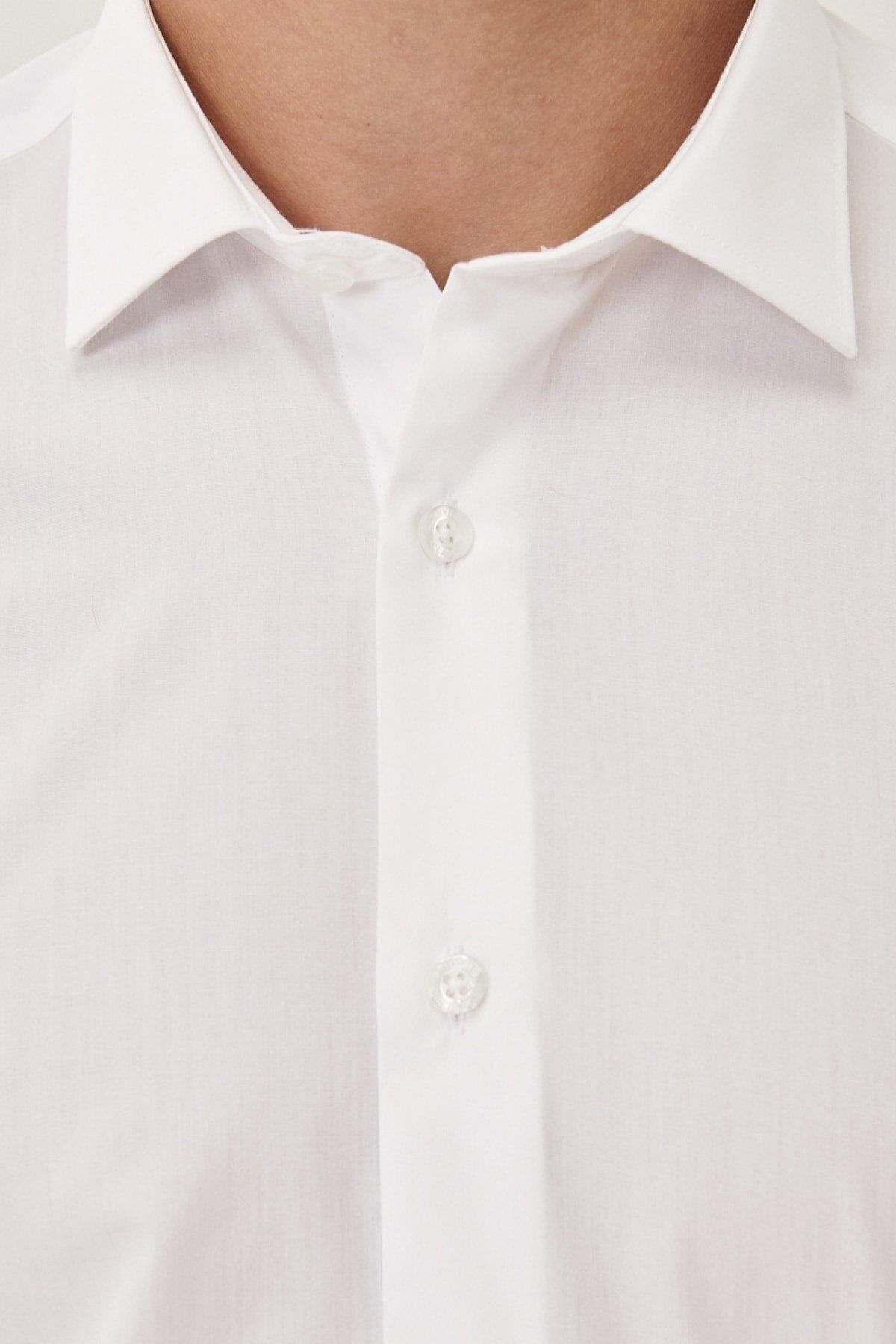 Altınyıldız 4a2000000001 Men's White Par Nm Shirt