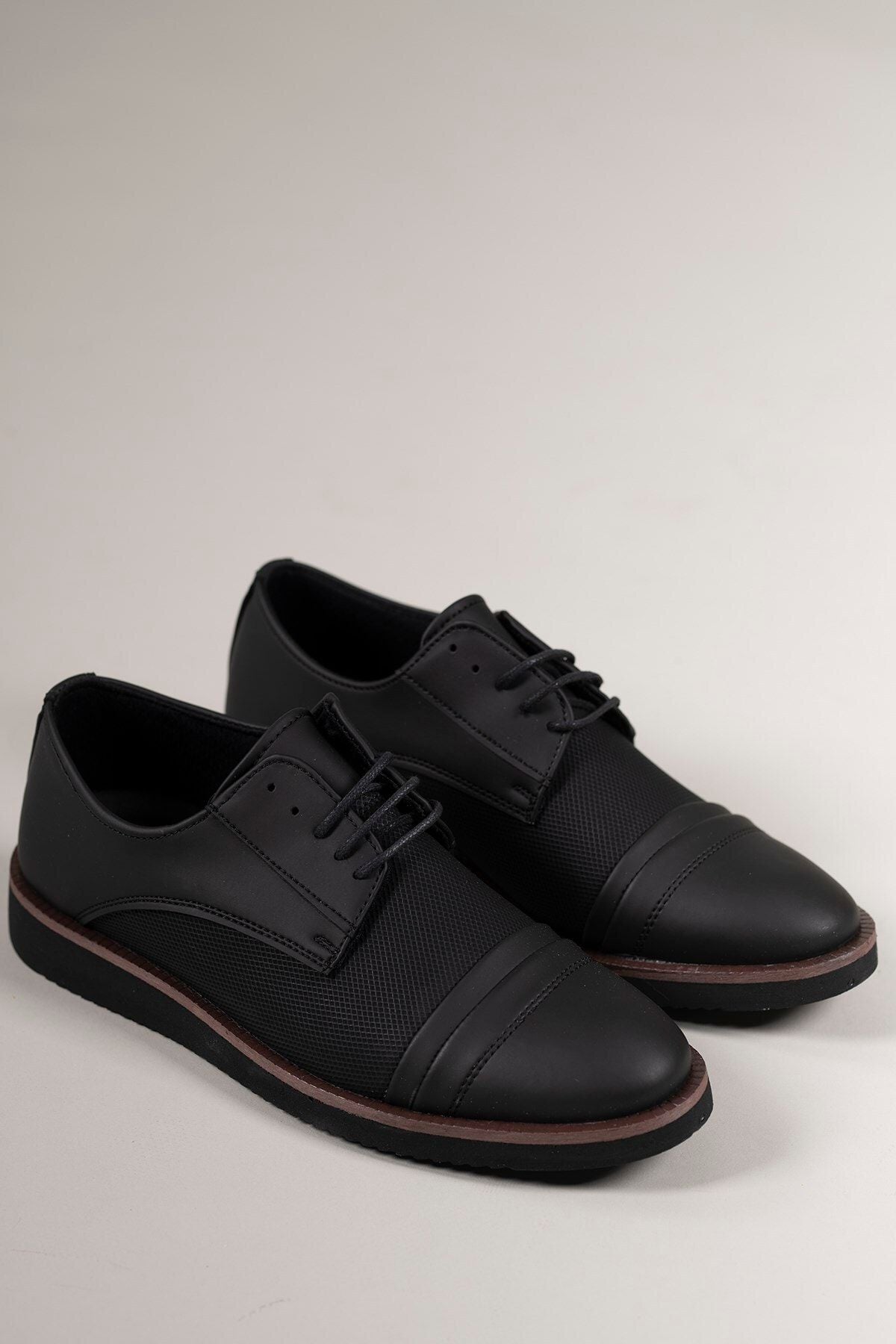 Black Black Men's Casual Shoes 0012481