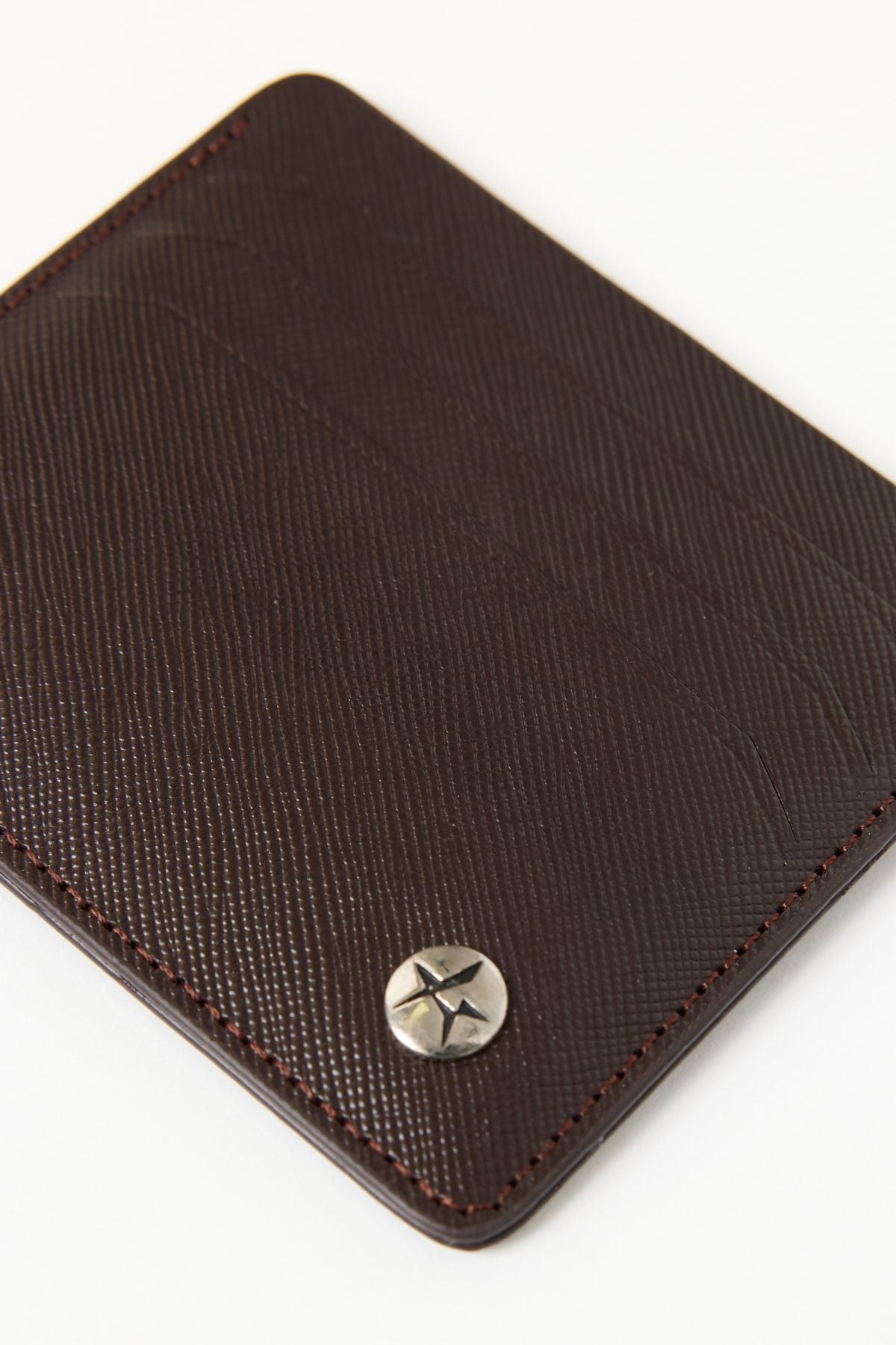 Male Brown 100 %Genuine Leather Wallet