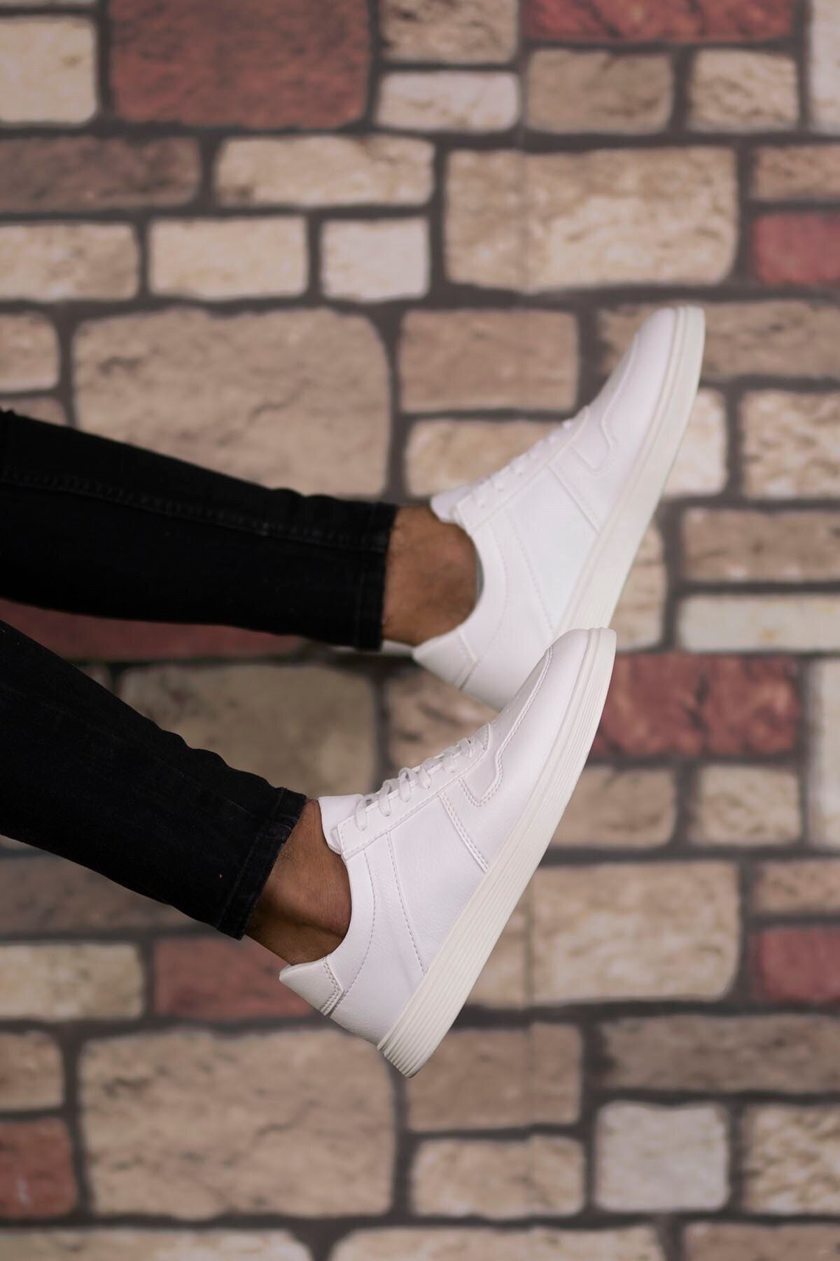 White Unsex Sneaker 0012219