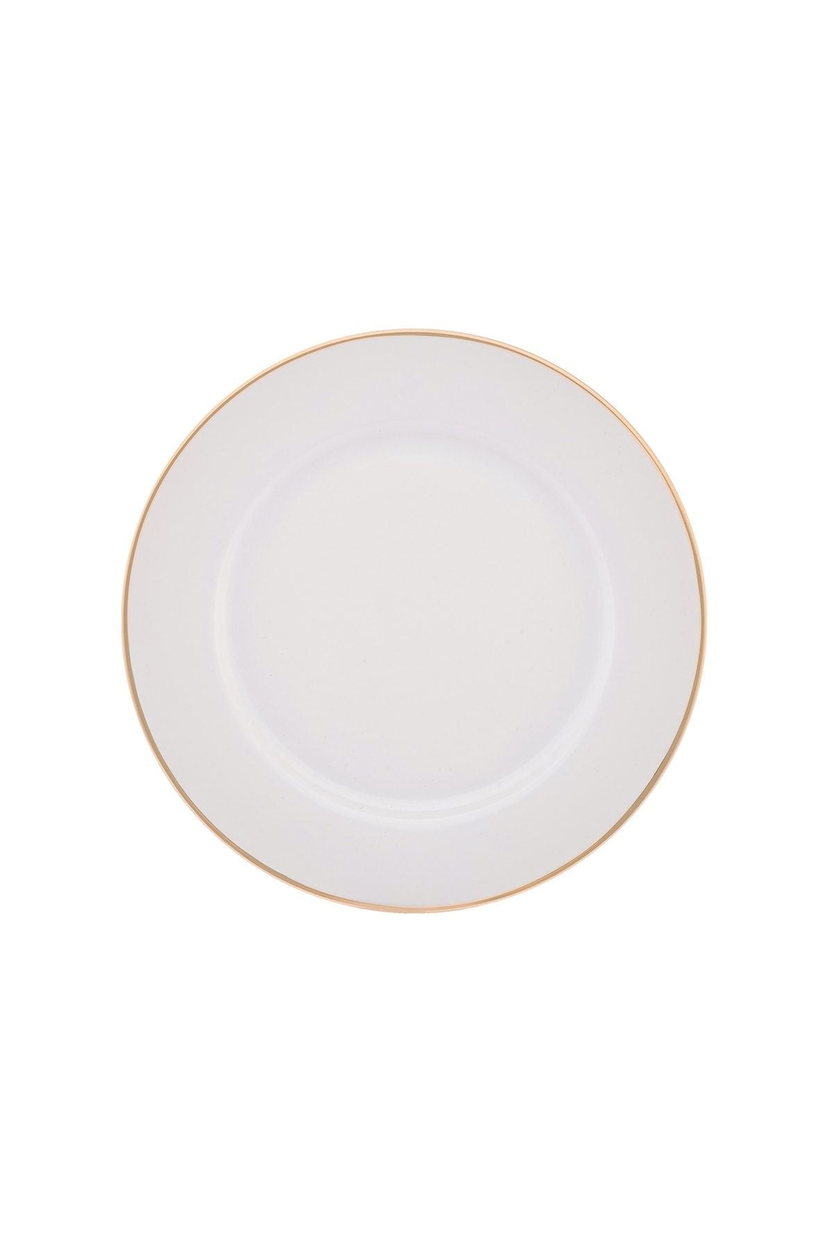 New Marly Porcelain 60 Piece 12 Person Round Dinner Set Gold