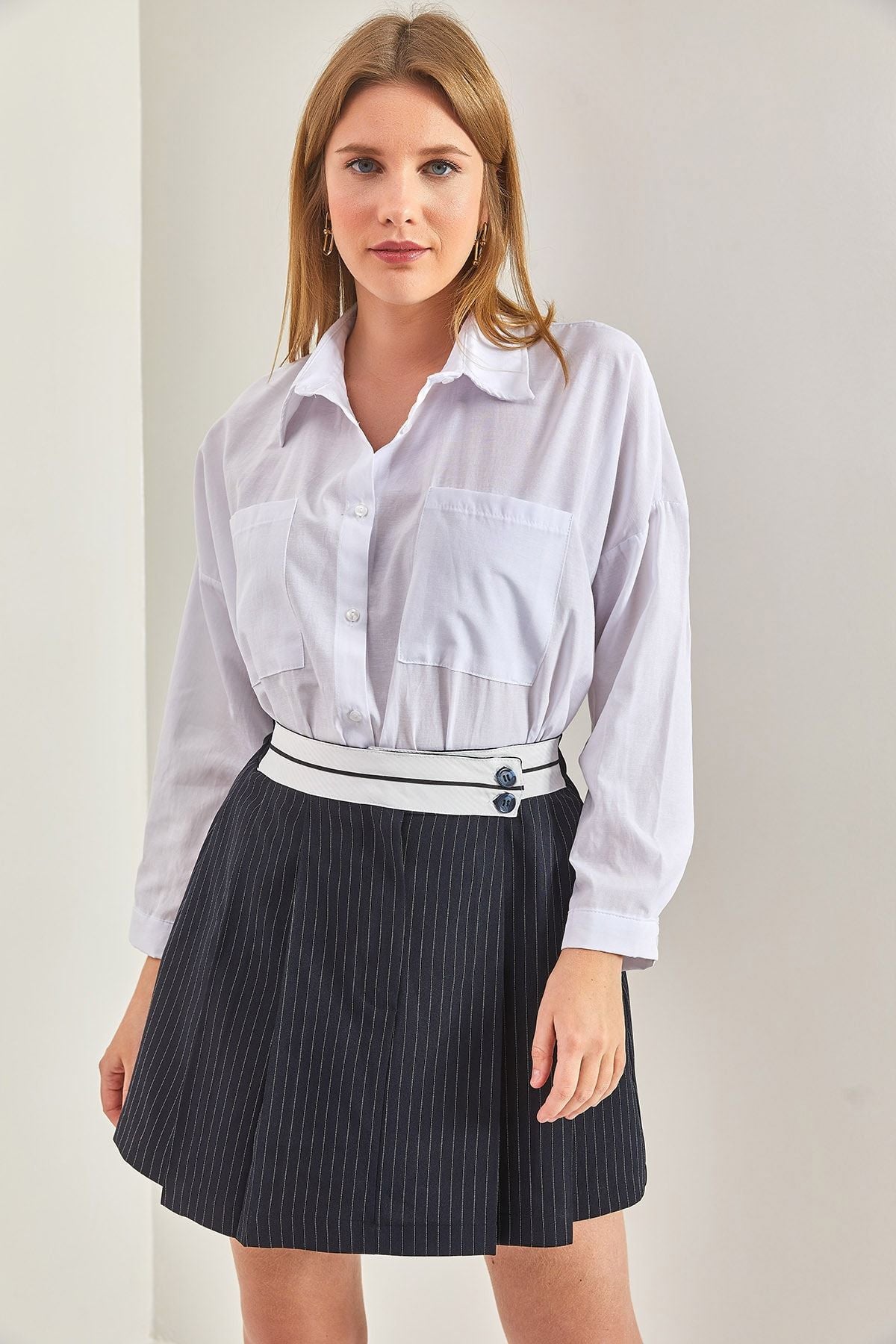 Women's waist elaborate skirt