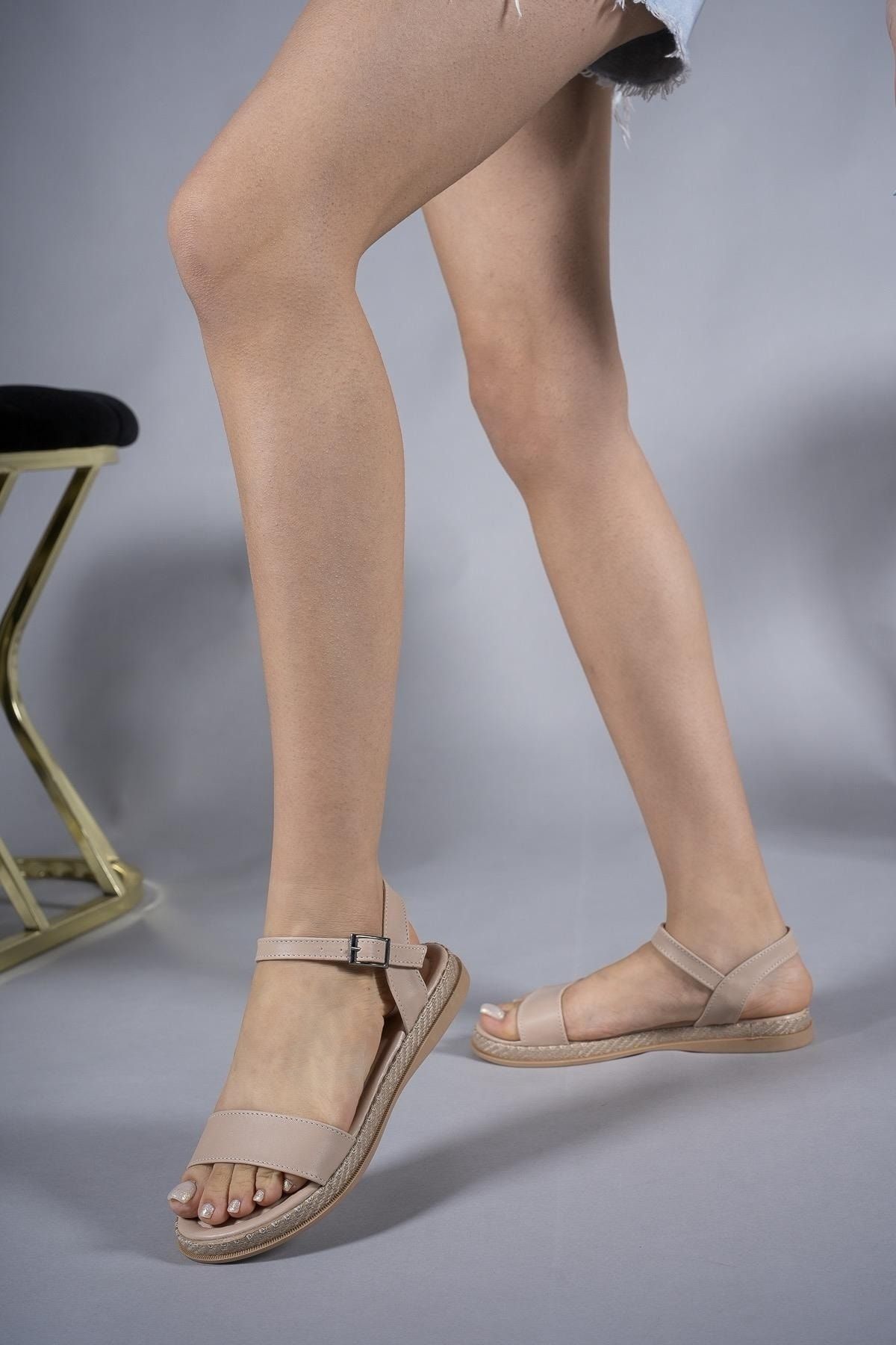 Women's Sandals 0012058 Nude Skin