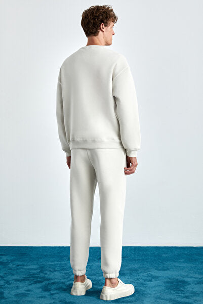 Nottingham Men's Set of 2 Relaxed Organic Cotton Rose Gold Stone Color Tracksuits