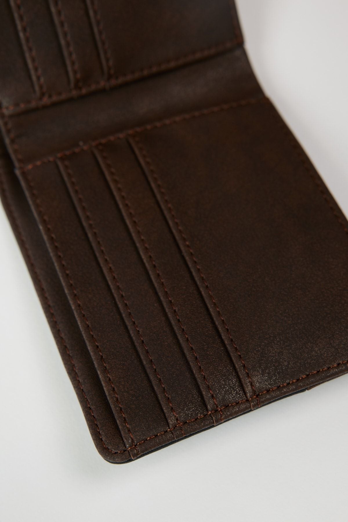 Men's black-brown wallet