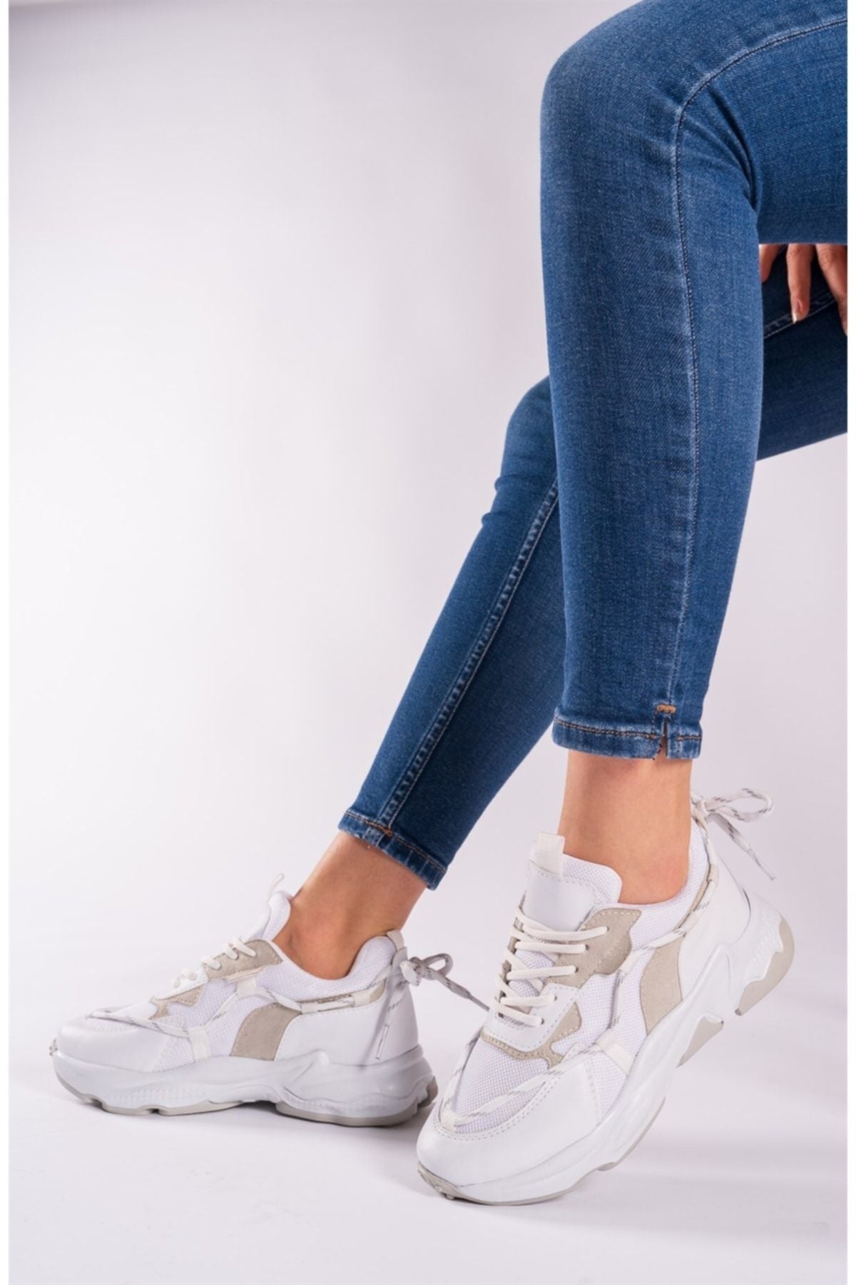 White Ice Woman Sneaker 0012190