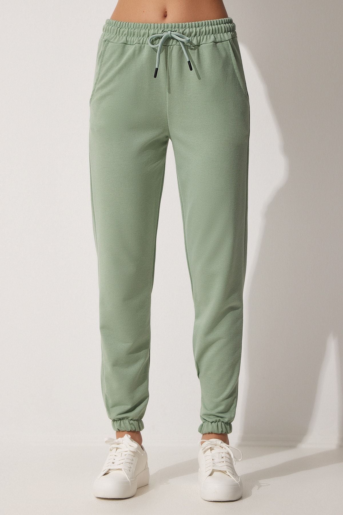 Women's Cagla Green Pocket Tracksuit Six CR00327