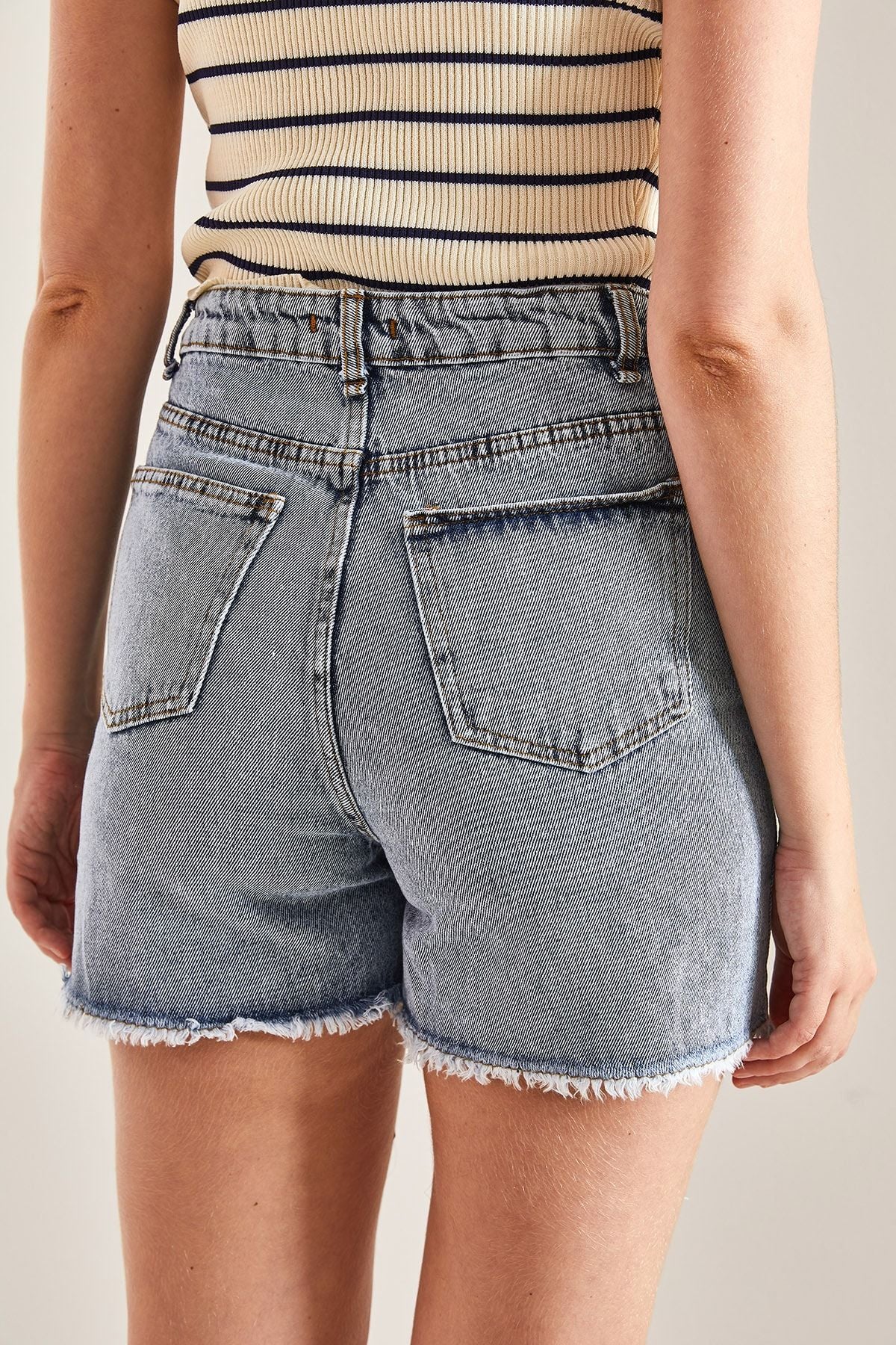 Woman Jeans Short Skirt
