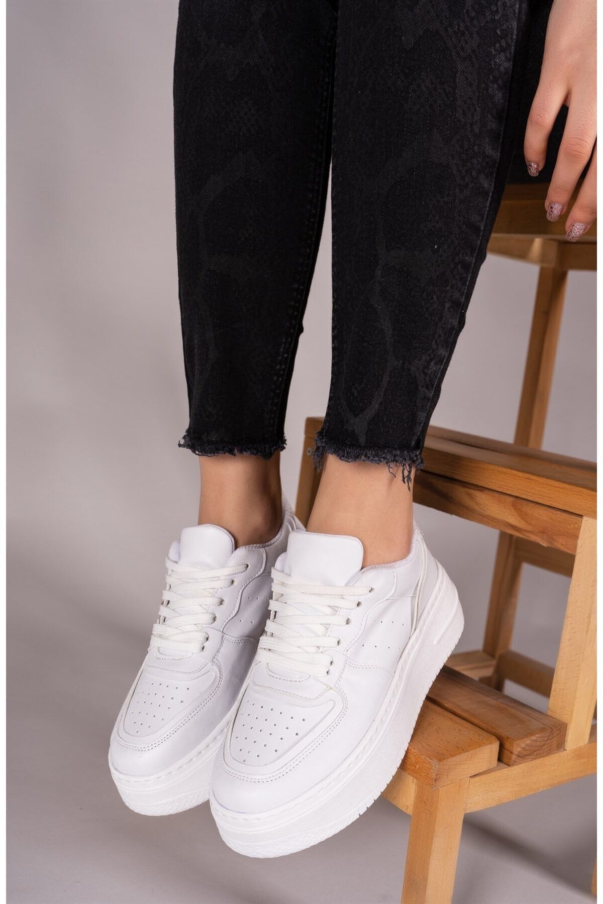 White White Women Sneaker 0012255