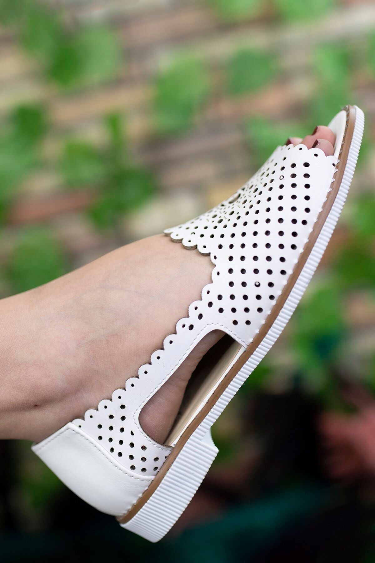 Woman White Daily Shoes 0012504