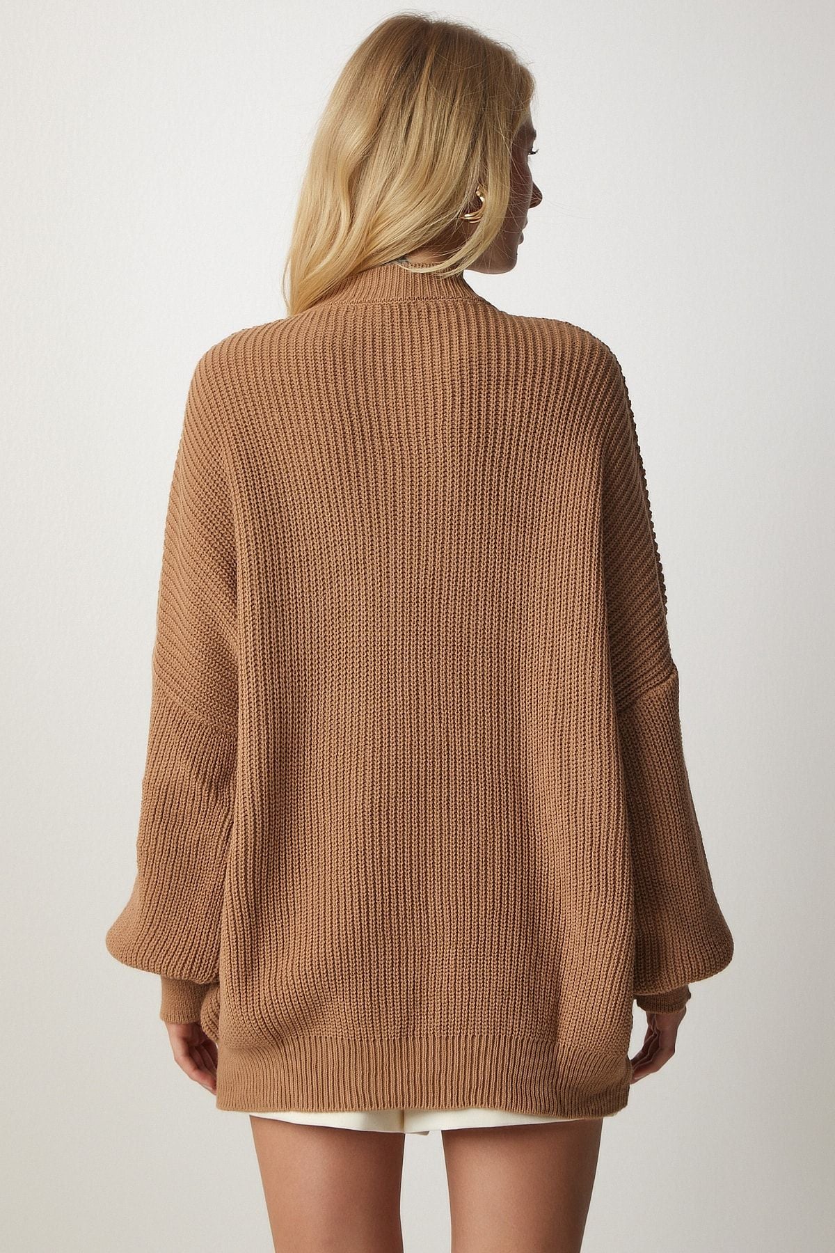 Female Biscuit Oversizle Basic Knitwear Kazakh MX00126
