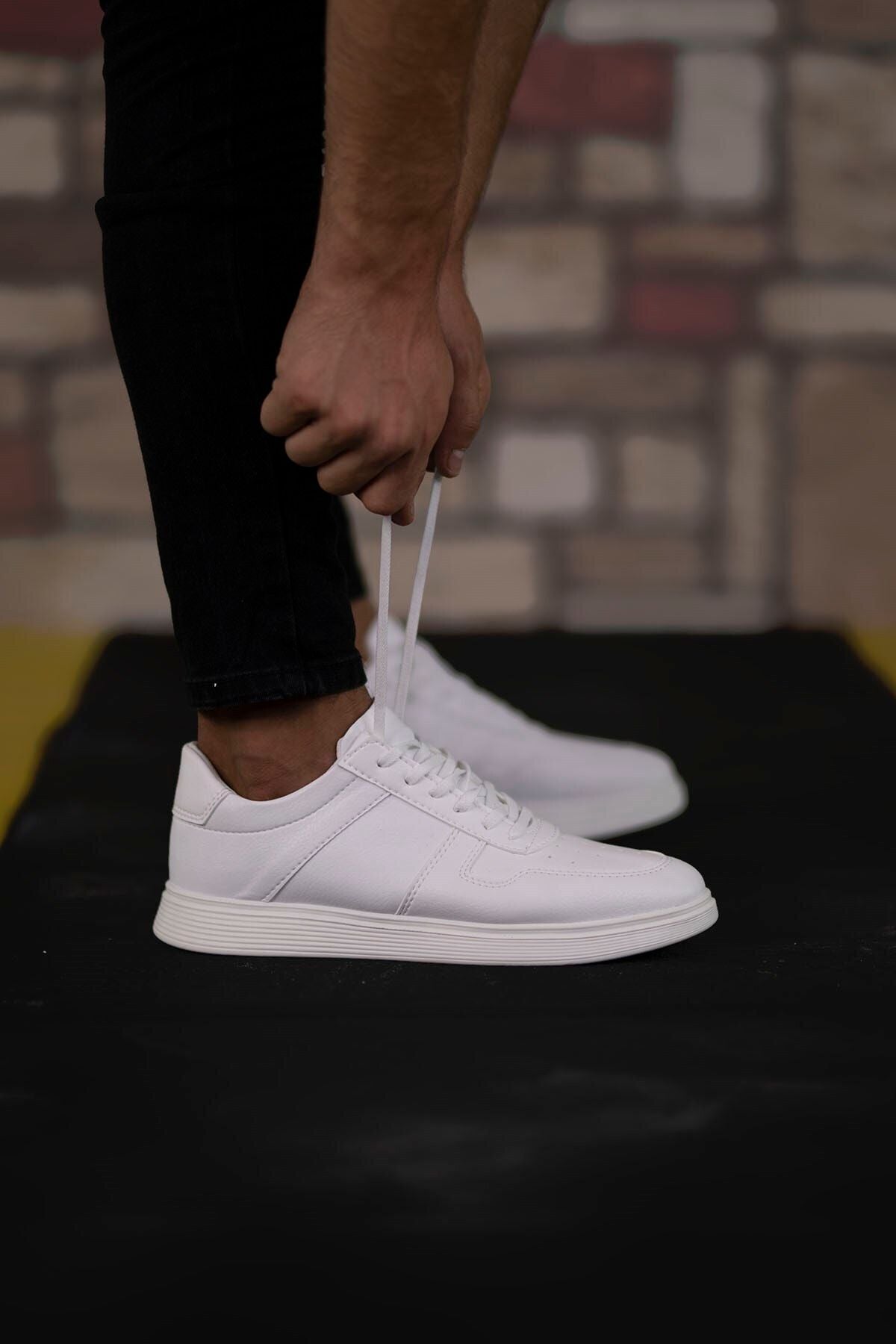 White Unsex Sneaker 0012219