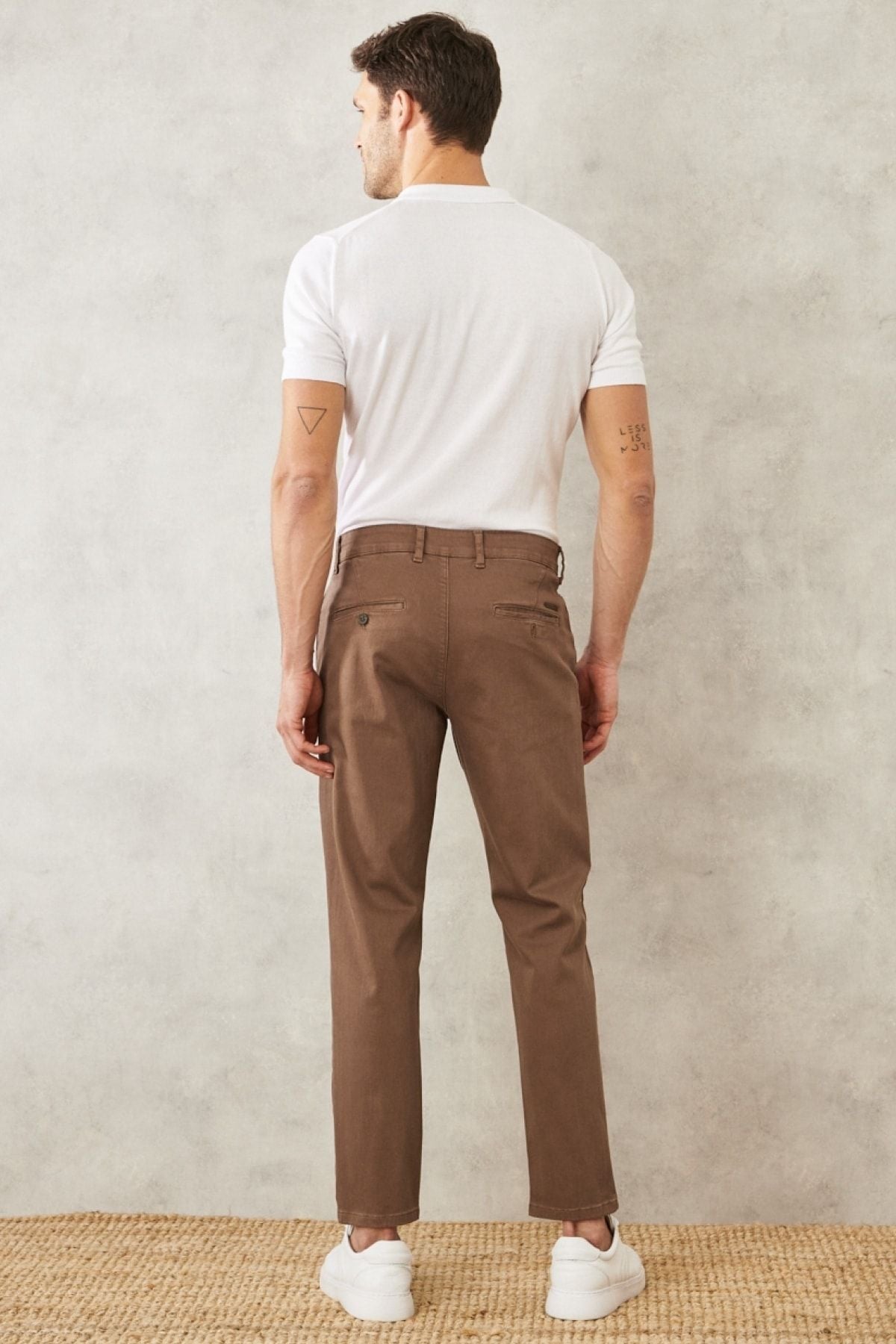 Men's Mink Comfort Fit 360 Degree Side Cep Pants