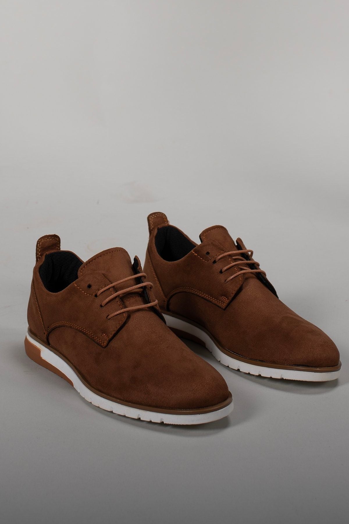 Men's Casual Shoes 0012206 Süet Taba