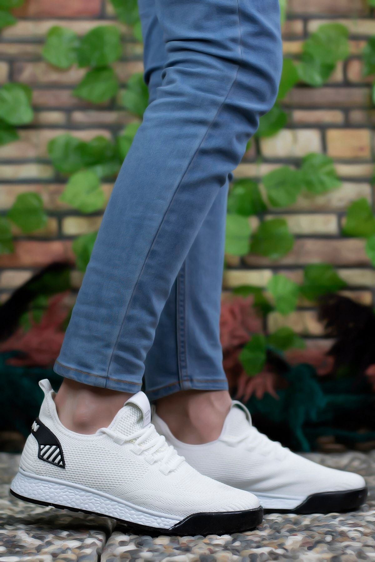 White White Unisex Sneaker 0012430