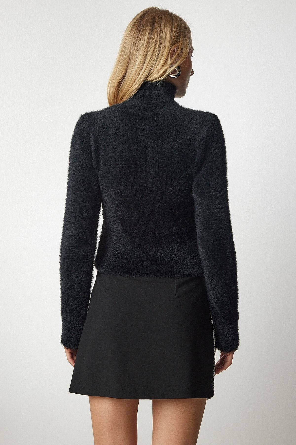 WOMEN BLACK FISHER BROKING BROKING KNIT