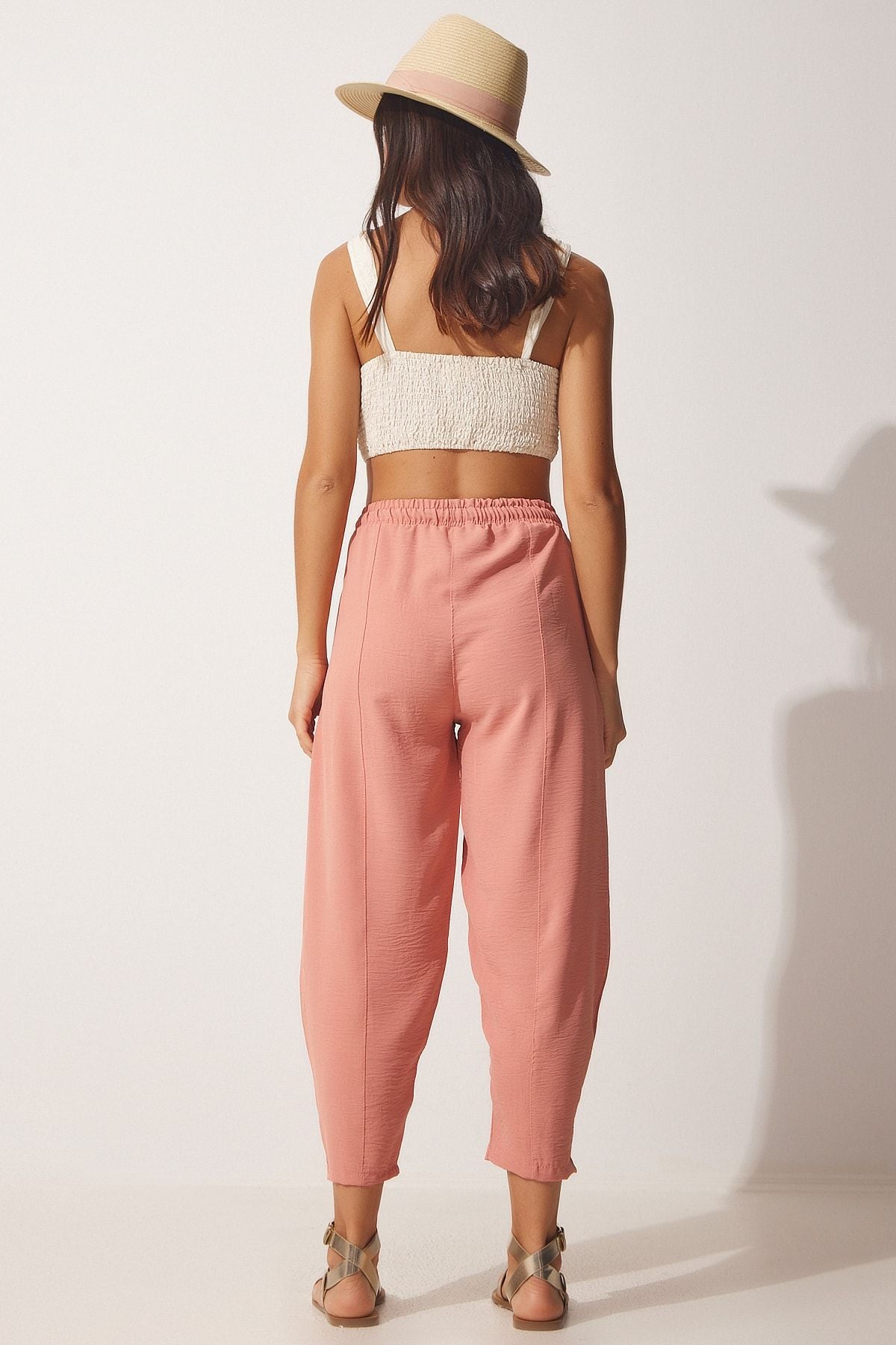WOMEN OPEN ROSE DRIVERS LETEN SHALLVAR Pants CI00036