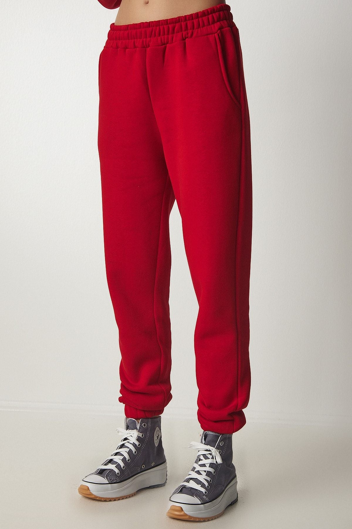 WOMEN'S RED HAPPENED FLAR WATHERS DD00762