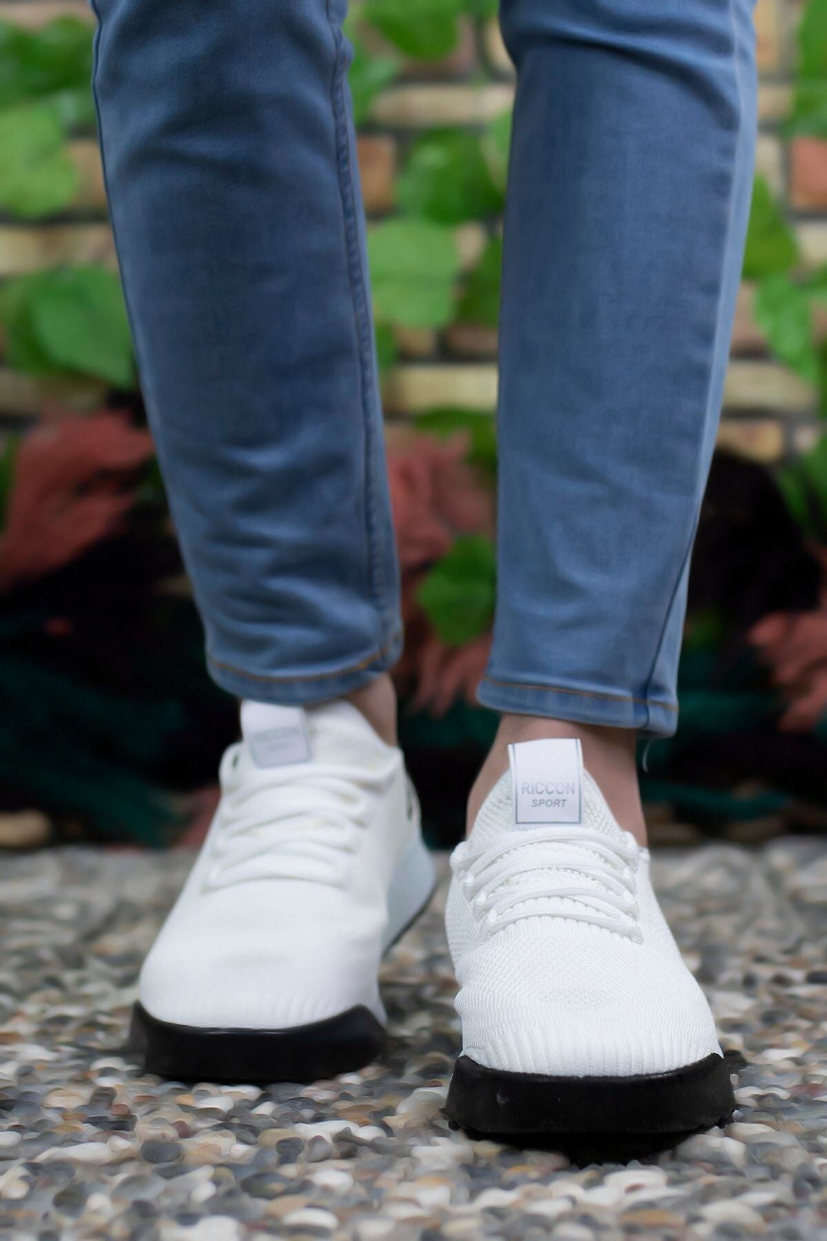 White White Unisex Sneaker 0012430