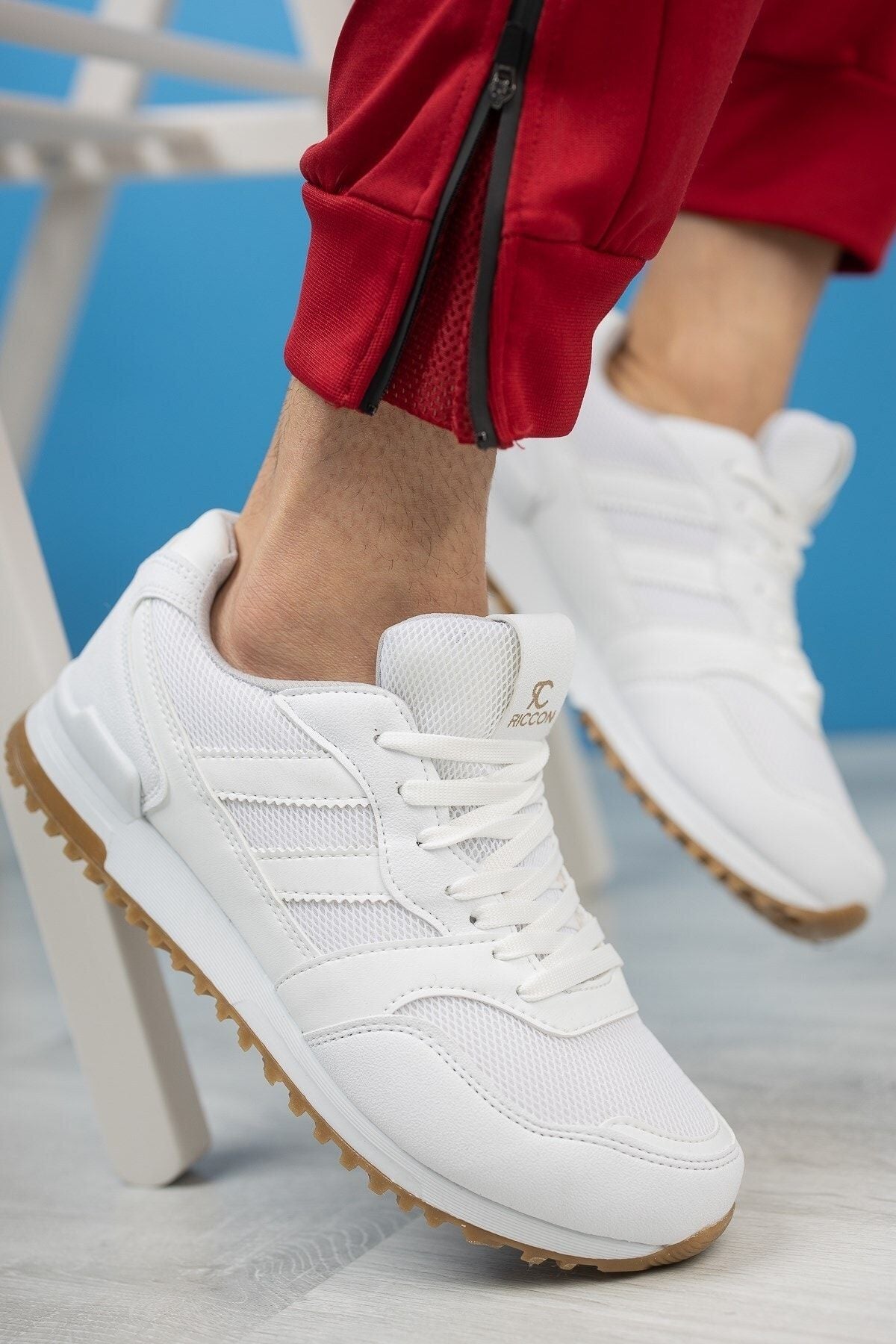 White Unisex Sneaker 0012863