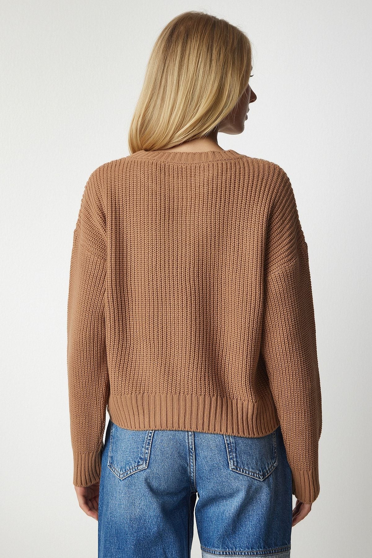 Female Biscuit Basic Knitwear Kazakh MX00129