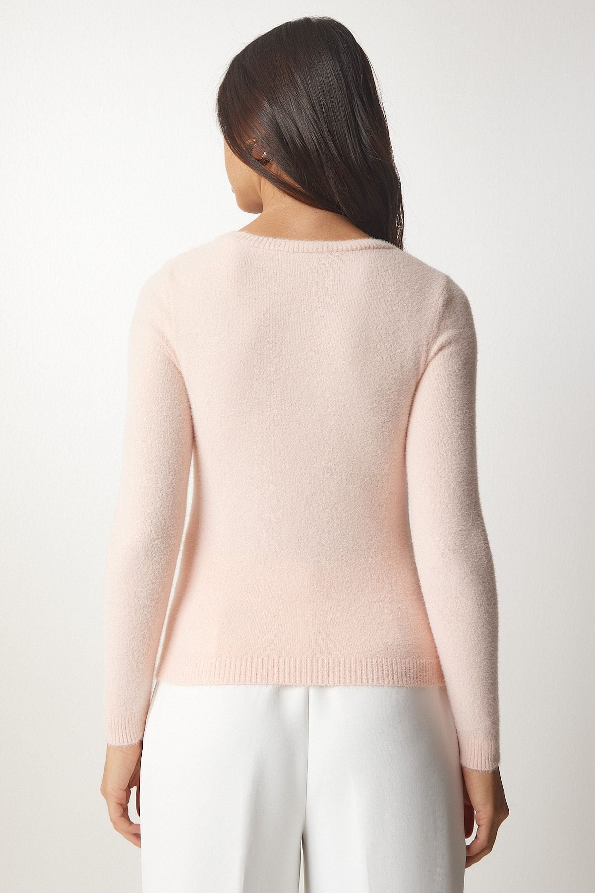 Woman powder beard Basic knitwear sweater MX00116