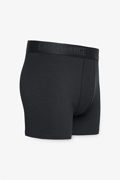 PETRUS Men's 3 Pack Cotton Lycra Flexible Fabric Black / Navy Blue / Grimelange Boxer