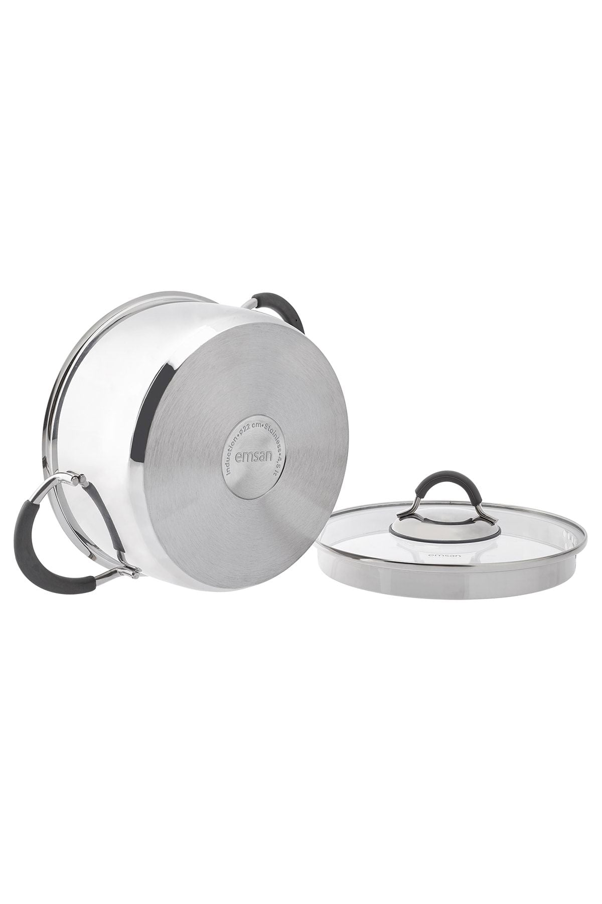 Unique 8 Piece Steel Cookware Set