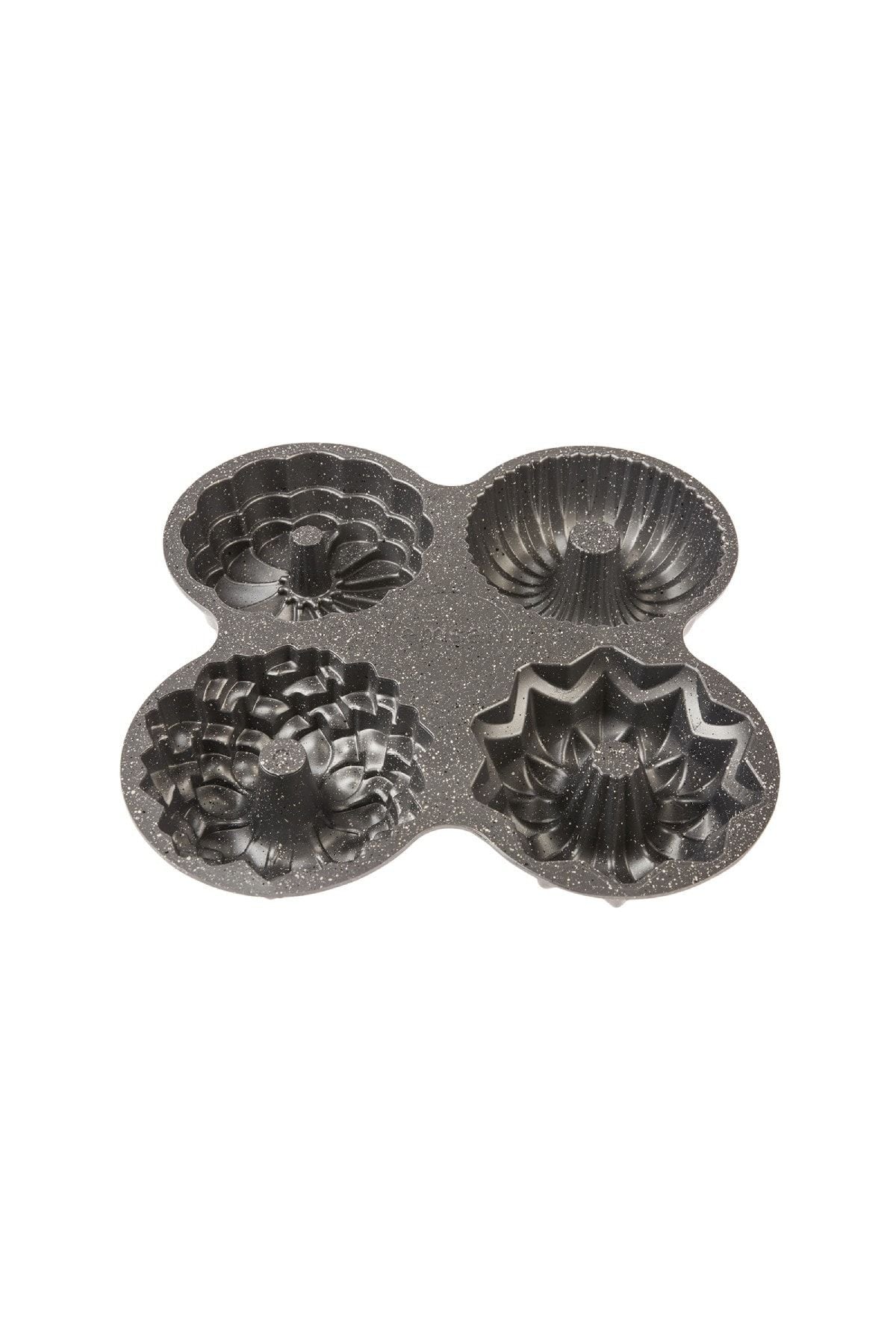 Griss Four In One 4 Piece Gray Cake Mold