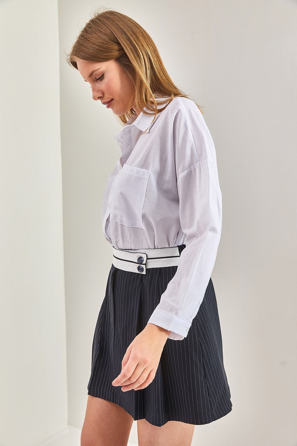 Women's waist elaborate skirt