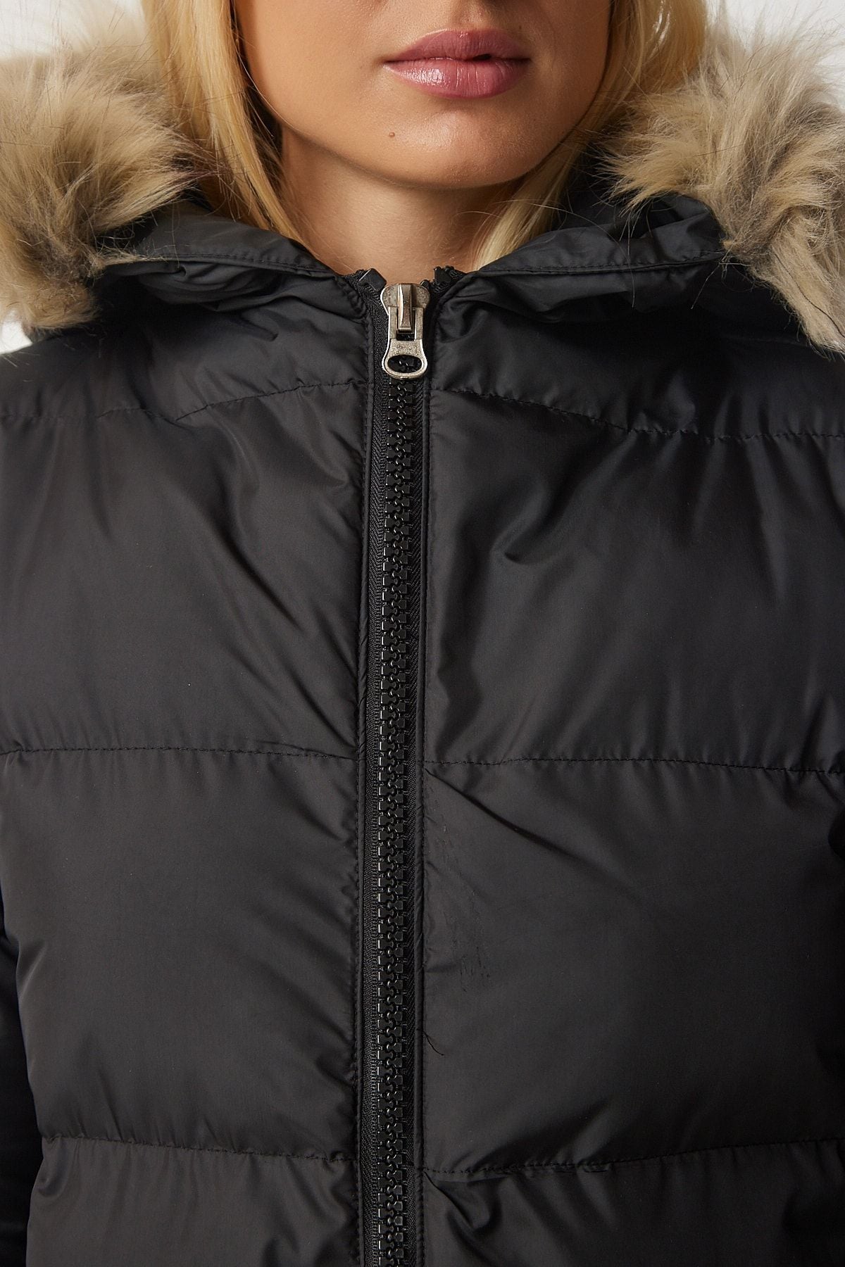 WOMEN BLACK HAPPENED LONG SWEP CARE VP00001