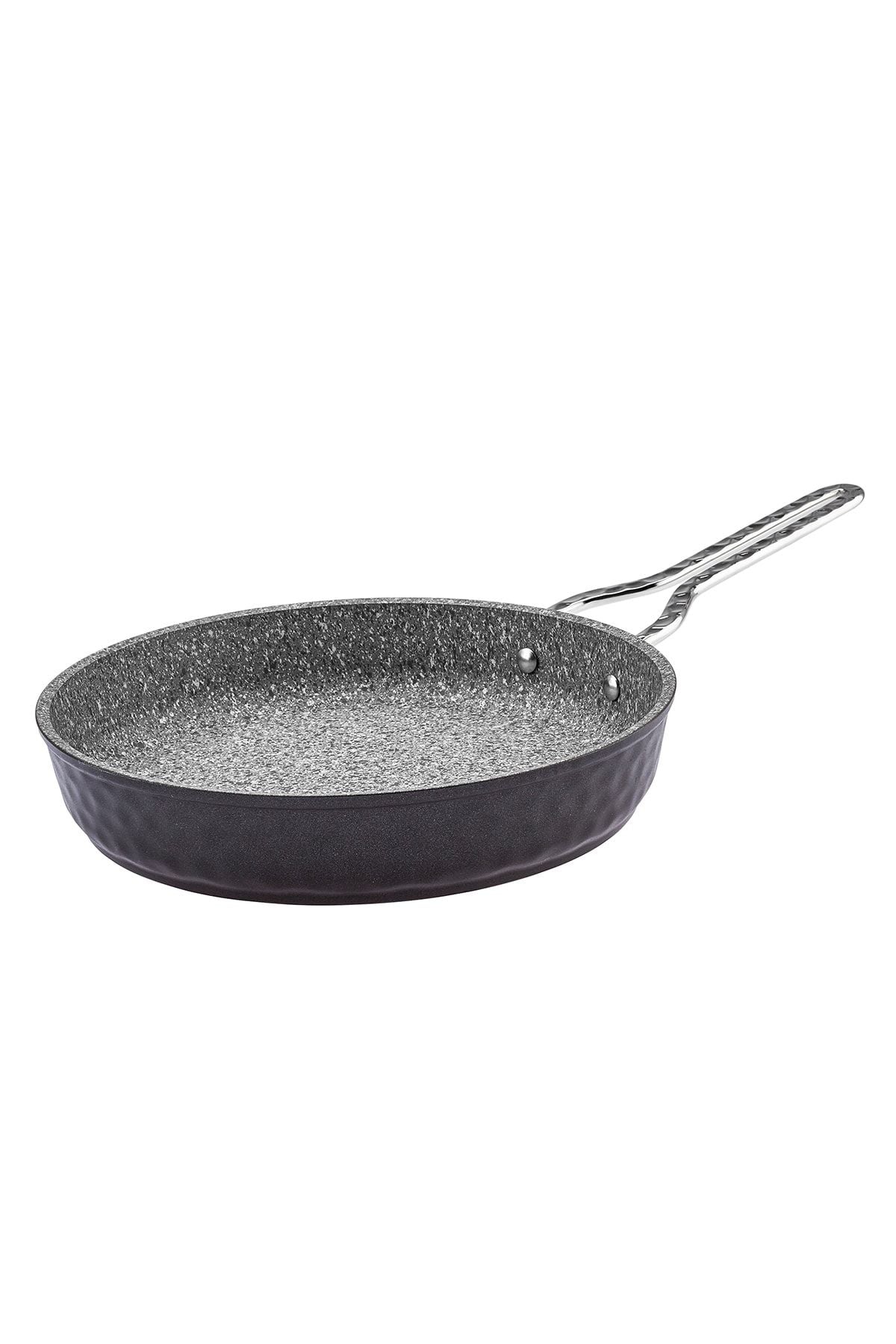 Induction -based nostalgia 7 pieces granite pot set black