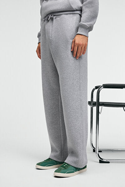 BENSON Men's Drawstring Elastic Waist Relaxed Fit Grimelange Sweatpants