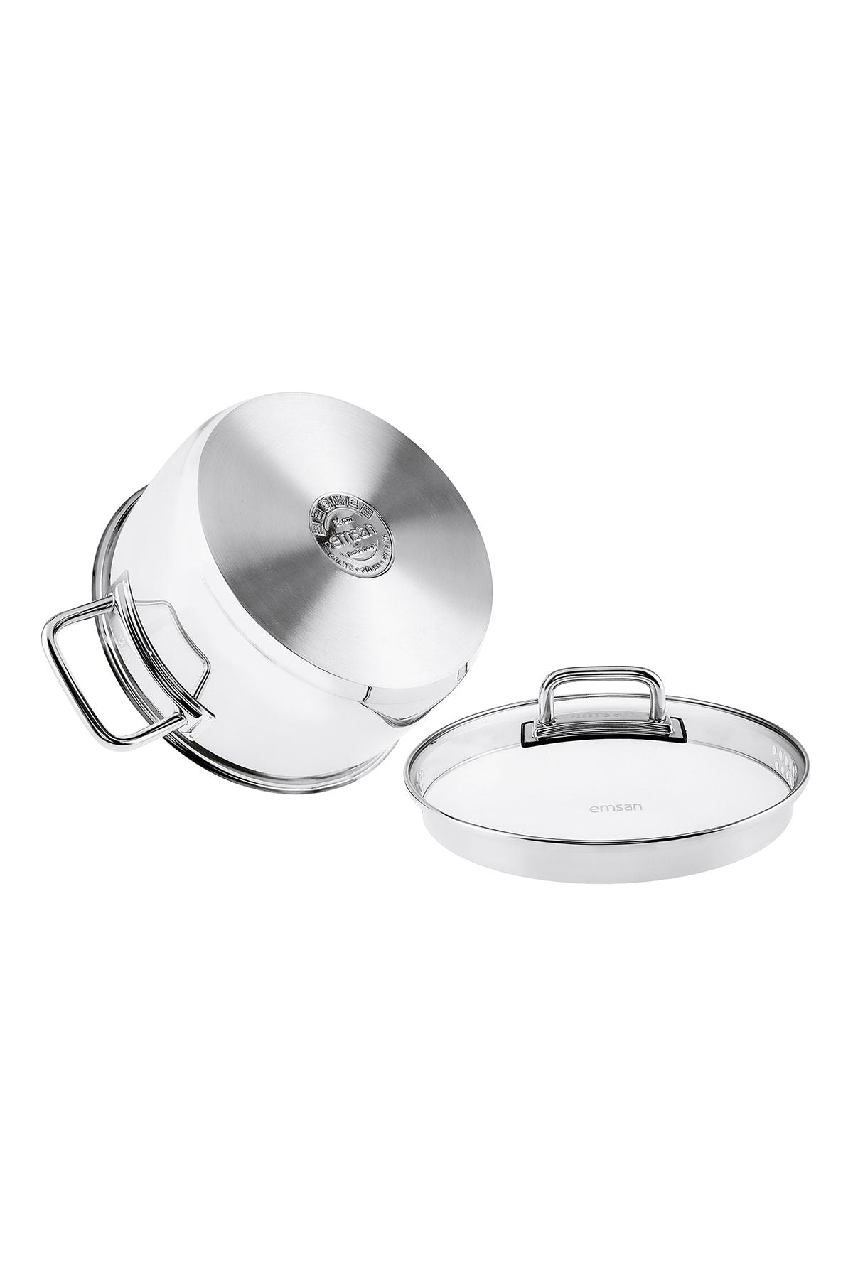 Chester 8 Piece Steel Cookware Set