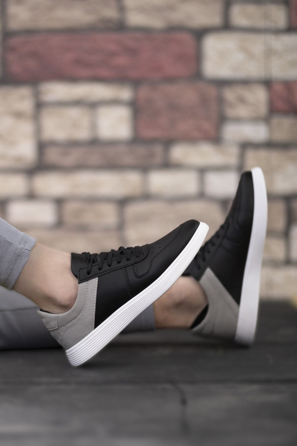 Siyah Buz Unisex Sneaker 0012219