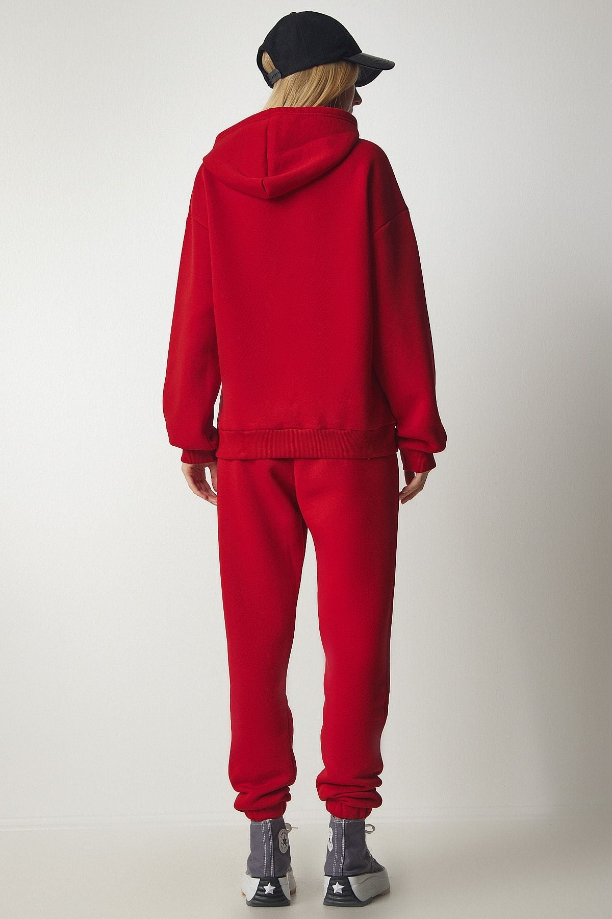 WOMEN'S RED HAPPENED FLAR WATHERS DD00762