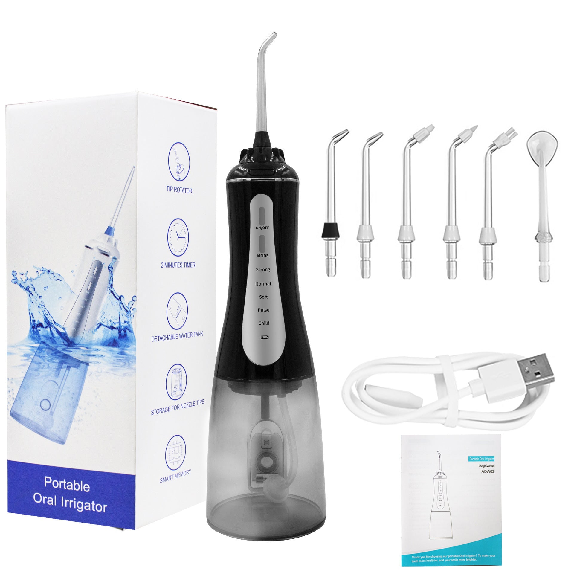 Portable Oral Irrigator Oral Cleaning Electric Teeth Cleaner