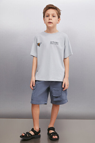 BALFOUR Erkek Gri T-Shirt