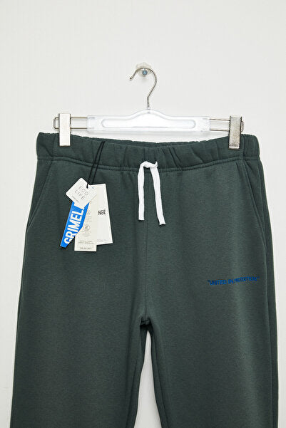 CORMAC Men's 100% Organic Cotton Set of 2 Dark Green Tracksuits