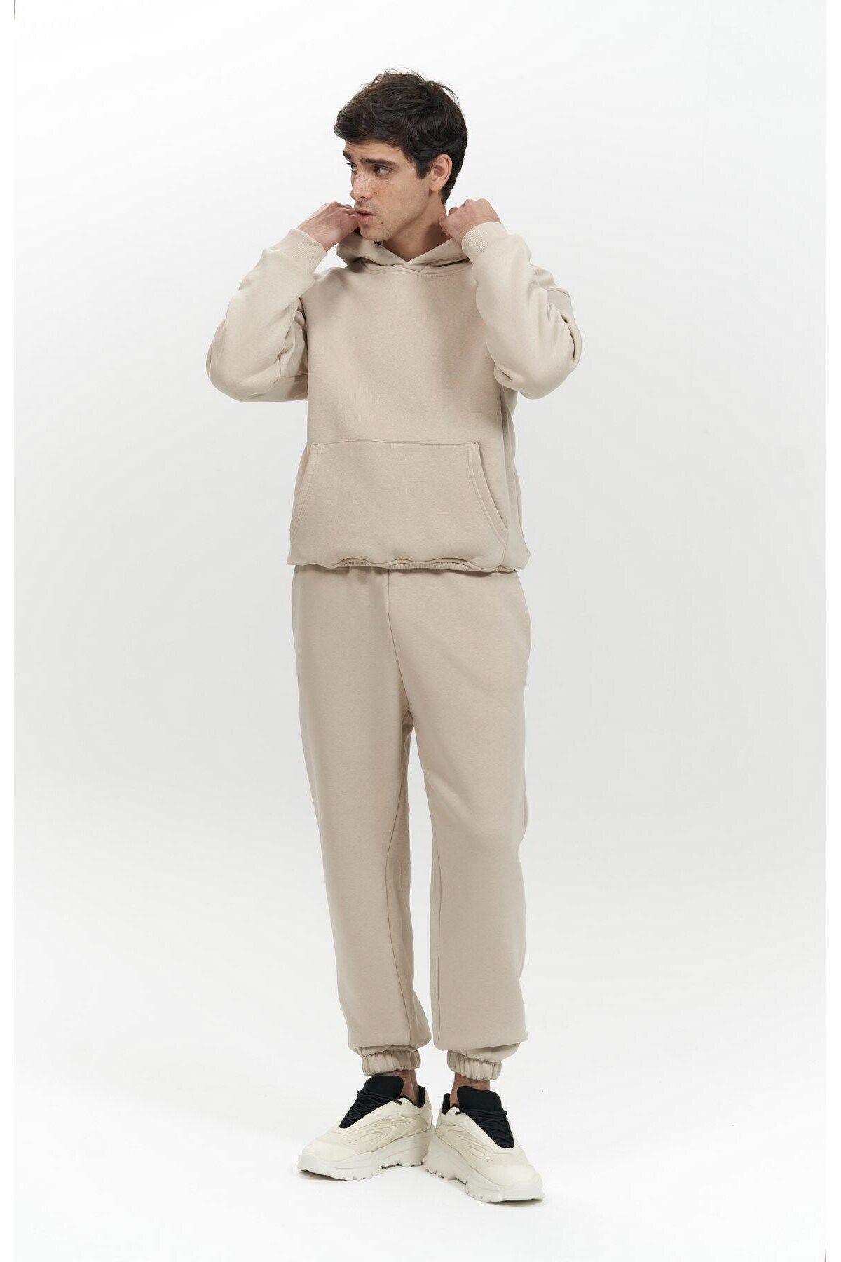 Edward Bone Men's Hoodie Tracksuit Set