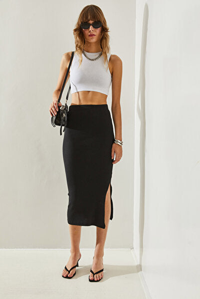 Women's Slit Camisole Skirt 60221025